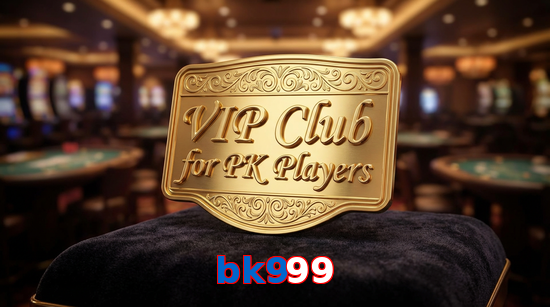 Main screen of Bk999 vip page for PK players